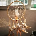 thumbnail image 5 of Fairnull 1 Set Dream-catcher Making Kit Exquisite Wide Application Wire DIY Decorative Hanging Crochet Kit for Gift, 5 of 9