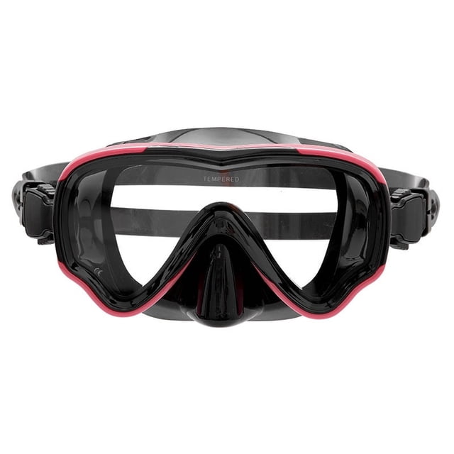 Gafas de buceo para niños, de silicona, antivaho, de vidrio templado, máscara de esnórquel, gafas de buceo para estudiantes completamente secas
