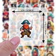 thumbnail image 6 of 35pcs-50pcs Funny Pirate Stickers Nautical Kids Stickers Pirate Adventure Stickers for Laptops Suitcases Notebooks, 6 of 9