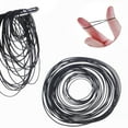 thumbnail image 4 of 5PCS Rubber Belt Size 41-190mm Width 1.2mm for Recorders CDROM Video Machines DVDs Drive, 4 of 9