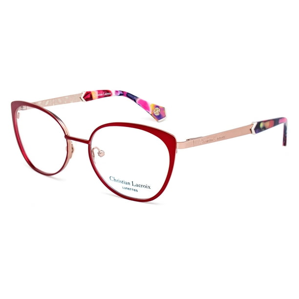 EYEGLASSES FASHION PRESCRIPTION CHRISTIAN LACROIX GOLDRED WOMAN CL3042