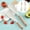 White/L, variant on 2025 New 2-in-1 Multi-Function Silicone Spatula & Spoon, Wood Handle Cooking & Serving Utensil Kitchen Gadget for Mixing & Scooping
