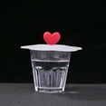 thumbnail image 3 of Tapa de tapa de bebida de tapa sellada de taza para beber para el oficina en casa (corazón), 3 of 9