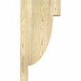thumbnail image 3 of 4"W x 12"D x 24"H Alpine Rough Sawn Corbel, Douglas Fir, 3 of 9