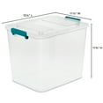 thumbnail image 2 of Sterilite 6 Gallon Modular Latch Box, 2 of 2