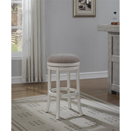 Bowery Hill 34" Backless Tall Bar Stool in Distressed ...
