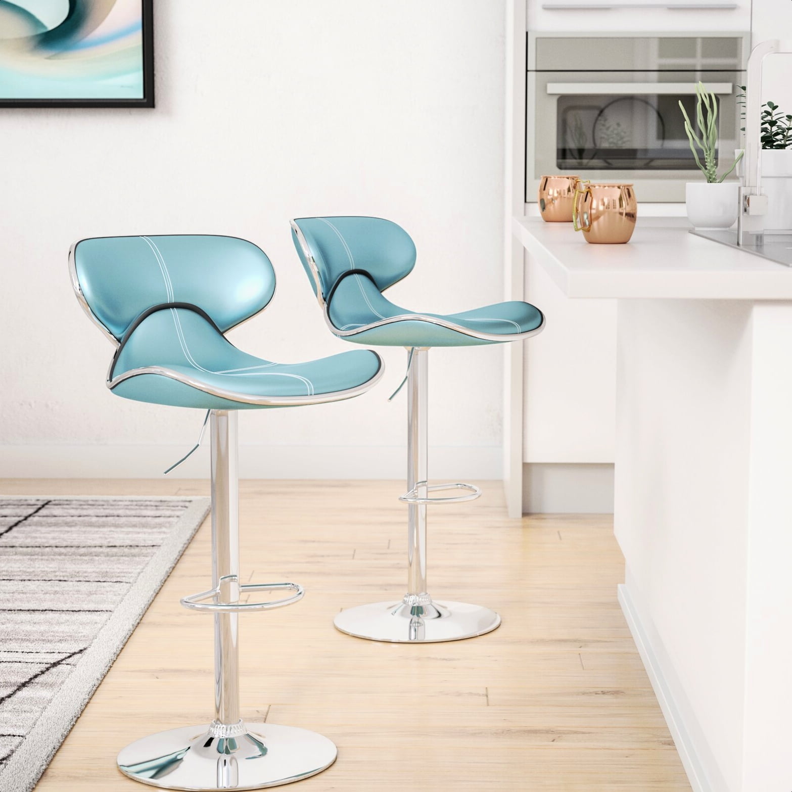 Harlow Adjustable Bar Stool 2025 - Main Image