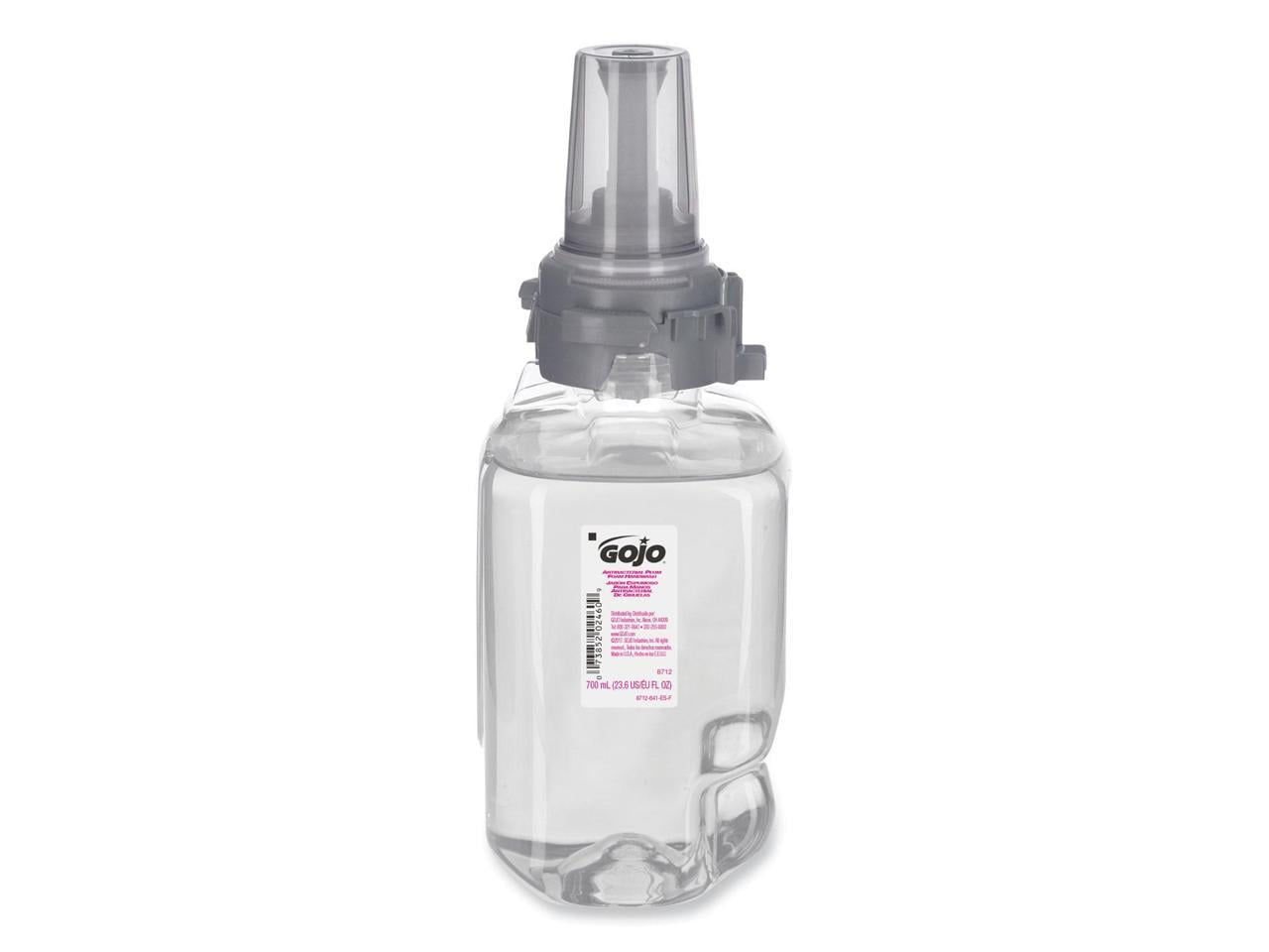 GOJO® Antibacterial Foam Hand Wash Refill for ADX-7 Dispensers, Plum Scent, 700 mL, 4/Carton