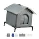 thumbnail image 5 of Casa cueva refrescante para gatos con bolsas de hielo, condominio para mascotas para patios, balcones y jardines. S, 5 of 9