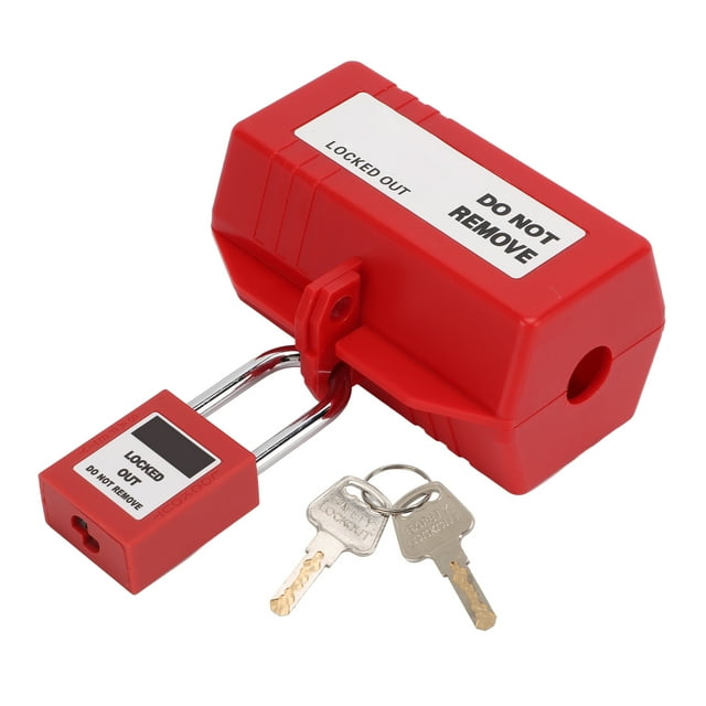 Bloqueo De Enchufe, Carcasa Reforzada Con Acero Inoxidable Con Cáscara De Desgaste Más Gruesa De Desgaste Resistente Al Impacto Con Un Candado De 38 Mm Para Energía Eléctrica