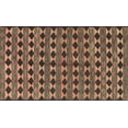 thumbnail image 1 of Ahgly Company Indoor Rectangle Contemporary Dark Brown Abstract Area Rugs, 7' x 9', 1 of 6