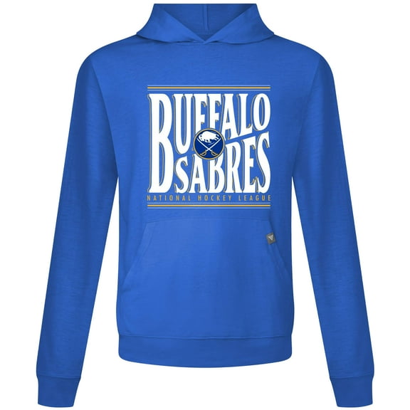 Men's Levelwear  Royal Buffalo Sabres Relay Powerhouse Pullover Hoodie