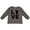Charcoal Grey, variant on Love Minnesota Boys or Girls Long Sleeve Toddler T-Shirt