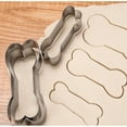 thumbnail image 4 of Service3 Pieces Dog Bone Cookie Cutters Set, Dog Treats Cookie Cutter, Dog Bone Shapes Cutters, Homemade Dog Biscuit Treats Cutters, Coated with Soft PVC for Protection, 4 of 4