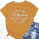 thumbnail image 3 of Gibobby Playera Corte clásico para Mujer Camiseta manga corta con cuello redondo y estampado letras divertidas para mujer(Naranja,M), 3 of 5