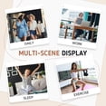 thumbnail image 6 of PULIOU Cotton Period Underwear for Women, Low Rise Hipster Panties, Soft Breathable Stretch, 3-Pack(Multicolor, XL), 6 of 7