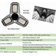thumbnail image 4 of 40W LED Garage Light, E27 Deformable Ceiling Bulb with 3 Adjustable Panels, Ultra-bright 3000LM Cool White, for Garage Workshop Warehouse Basement Cor, 4 of 5