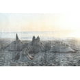 thumbnail image 2 of Chandler, Sharon 24x17 Gold Ornate Wood Framed with Double Matting Museum Art Print Titled - Sand Castle II, 2 of 4