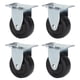 thumbnail image 3 of Ruedas De Goma, Ruedas Giratorias Industriales 4 Piezas Con Rodamiento Para Sillas Para Muebles Para Mesa De Café ANGGREK Otros, 3 of 8