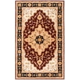 thumbnail image 2 of Safavieh Heritage Cromwell Oriental Wool Area Rug, Red/Black, 5' x 8', 2 of 11
