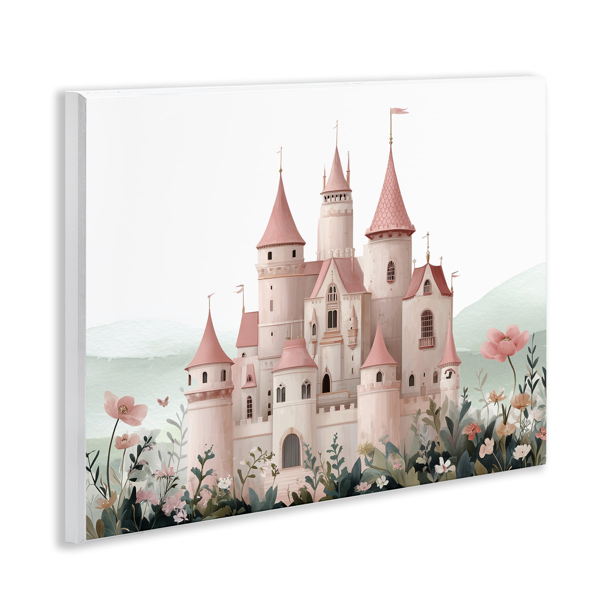 Stupell Industries A Castle For Princess Wall Plaque Art, design by Christine Simpson Art