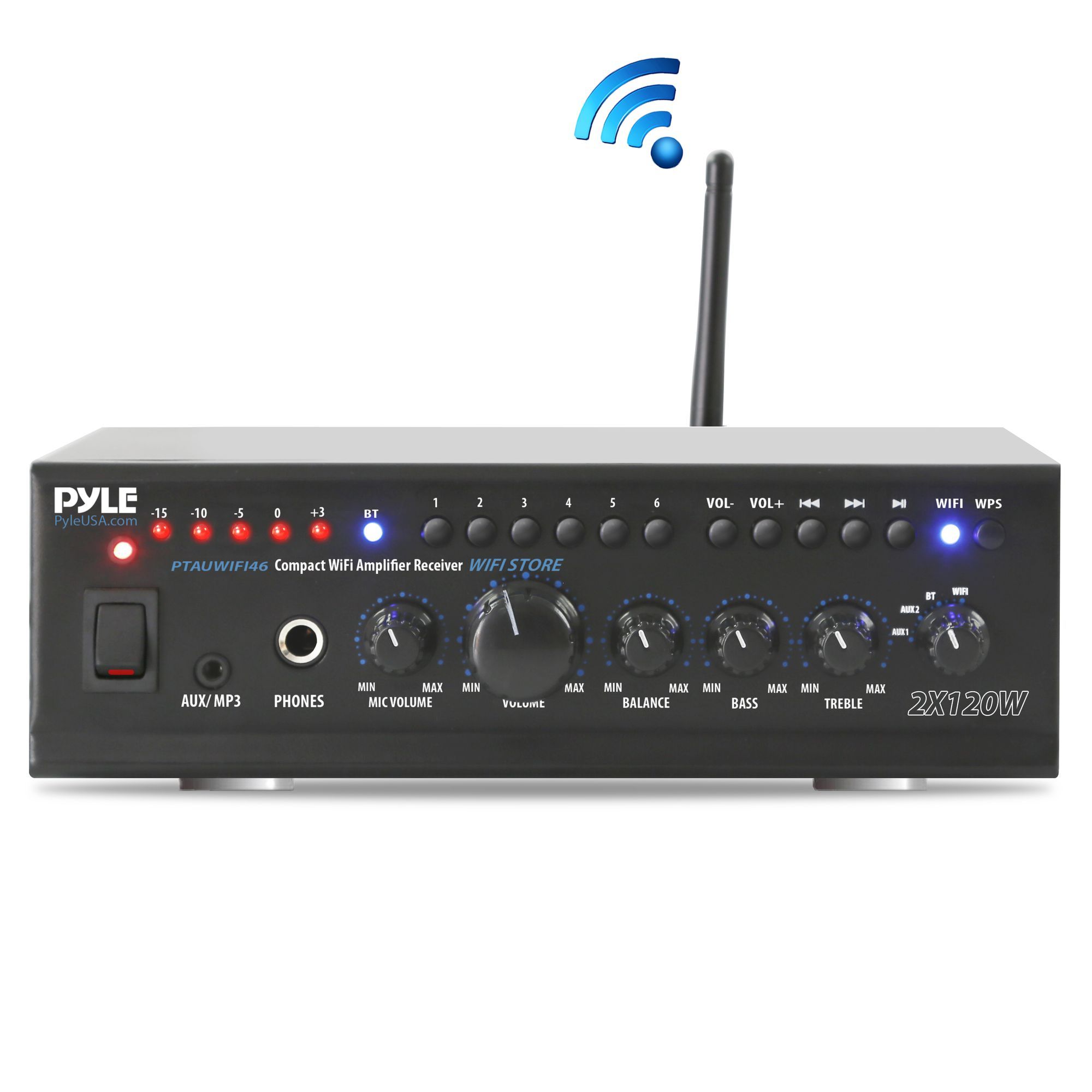 Pyle Audio PTAUWIFI46 Récepteur 