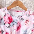 thumbnail image 6 of Juslio Girls Dresses Summer Beach Girls Sundress Kids Clothes Short Sleeve Print Girl Dress, 6 of 6