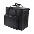 thumbnail image 4 of Bolsa de viaje para computadora de escritorio, ligera, de tela Oxford, a prueba de golpes, gruesa, negra, portátil, a prueba de polvo, 4 of 8