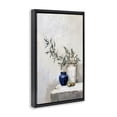 thumbnail image 4 of Stupell Industries Olives & Pottery Still Life Plants & Flowers Painting Black Floater Framed Canvas Art Print Wall Art, 21 x 31, 4 of 10