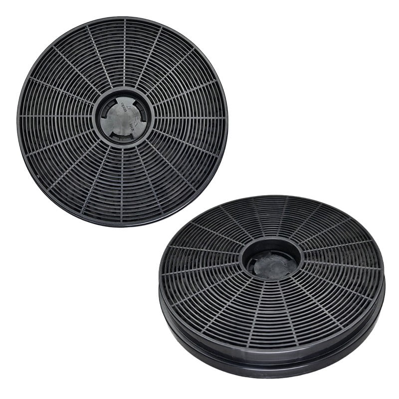 yaaqii 2PCS Kitchen Filter Range Hood Activated Carbon Filter 174mm*174mm*25mm Filter