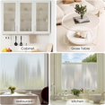 thumbnail image 5 of Queilt Reeded Glass Window Film: Privacy Window Film Non-Adhesive Window Privacy Film Sun Blocking Window Film Heat Control UV Blocking for Home, 17.5 x 78.7 inches, 5 of 5