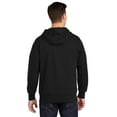 thumbnail image 2 of Sport-Tek Full Zip Hooded Sweatshirt-4XL (Black), 2 of 6