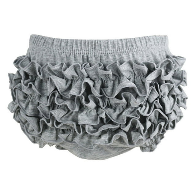 Baby Covers For Girls Ruffle For Toddler Girls Solid Color Cover Baby Girl Shorts Underwear