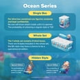 thumbnail image 3 of TOYZERO + Lulu The Piggy Blind Box Figures - Ocean Series Blind Boxes Mystery Box Cute Animal Figures Collectibles Home Desk Decorations Holiday Birthday Gifts, Singel Box, 3 of 7