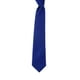 NYfashion101 Cravate en Polyester Couleur Unie pour Hommes Ps36-Bleu Royal – image 2 sur 2