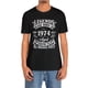 thumbnail image 1 of [Popular Choice] Men's Casual Summer T-Shirts - Short Sleeve, Round Neck, Cotton, Letter Print, for Men, Tops, Casual Sporty Tee, Summer Gifts, 1 of 6