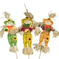thumbnail image 1 of Soporte Lindo Espantapájaros Otoño Jardín Espantapájaros Ornamento Para Halloween Calabaza Adornos Decoración De Barra De Compras Pastoral Aterrador Noticed HA037078-00, 1 of 6