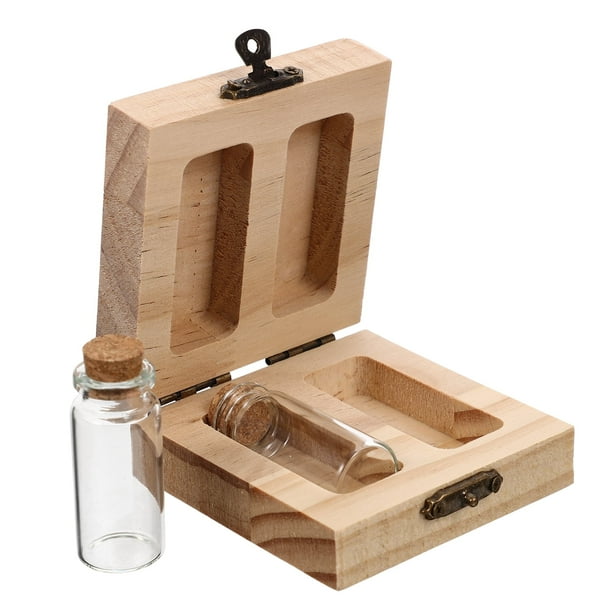 Organizador de recuerdos para niños con preservación del cordón umbilical de lanugo, cajas de almacenamiento de madera, soporte para guardar dientes de bebé, para niños pequeños