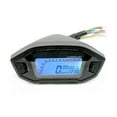 thumbnail image 2 of LCD Universal Motorcycle Speedometer Gauge Odometer 5 Gear 7 Backlight 13000 RPM 199 KMH MPH Motorcycle Tachometer, 2 of 7