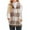 Khaki, variant on Womens Winter Coats Womens Jacket Sleeveless Lightweight Plaid Vest Cozy Cardigan Zipper Warm Outwear with Pocket Womens Winter Coats Wine