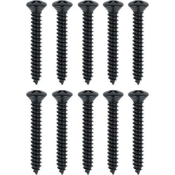 OER 10 Piece Dash Instrument Bezel Screw Set 1973-1987 Chevy and GMC Truck