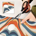 thumbnail image 6 of Yayeee Faucet Mat for Kitchen Sink 14.7" Diatomite Long Splash Guard Pad, Beige Abstract Wavy, 6 of 7