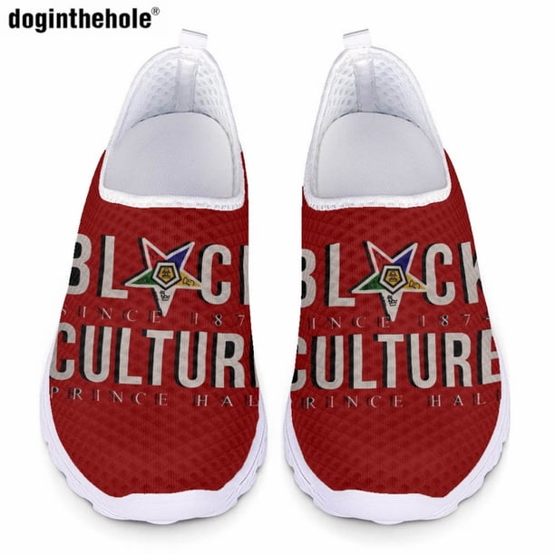 Zapatos planos informales con estampado de la Orden de la Estrella del Este de la Hermandad Griega Doginthehole para mujer, zapatillas de deporte de verano a la moda para mujer, zapatos de malla