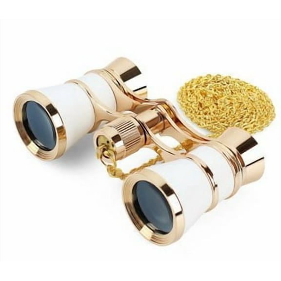 BERTDOMD Opera Binoculars Set Compact Vintage Theater Glasses for Women Concert with Storage Pouch and Clear Magnification