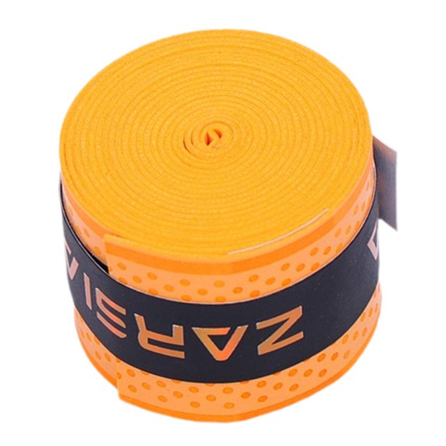 Maytalsory Racket Grip Tape AntiSlip Handle Tape for Racquetball Fishing PU materials,which Rod Pickleball Orange