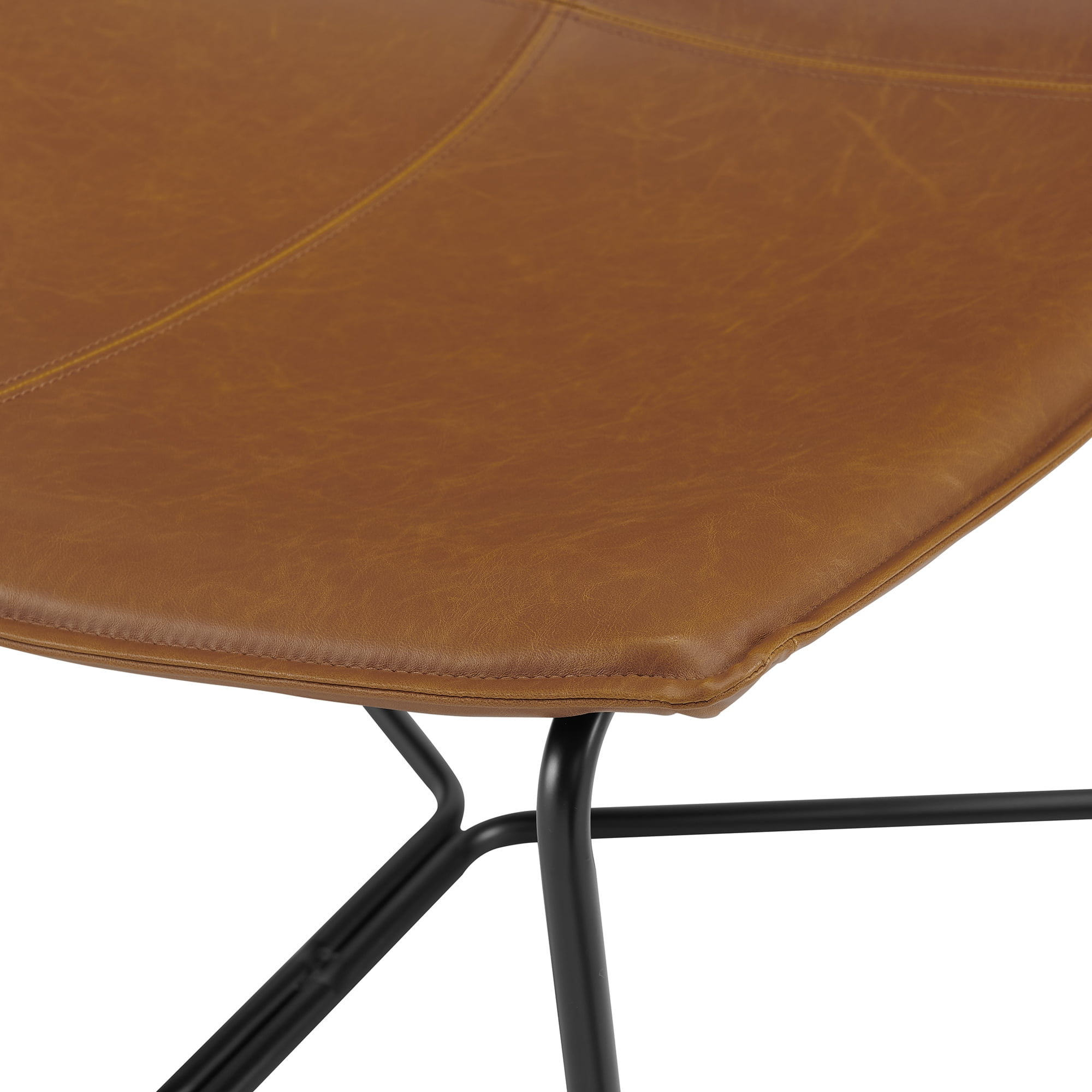 Manor Park Lounge Chair, Whiskey Brown