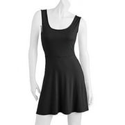 Juniors Plus Knit Fit N Flare Dress