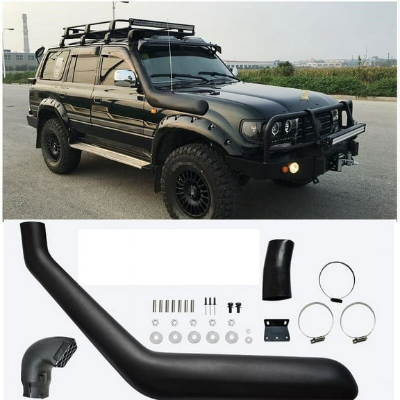 Intake Snorkel Kit for 1990-1997 Toyota 80 Series Land Cruiser/1996-1997 Lexus LX450 (Toyota-LC80 SS81HF) Rolling Head Offroad 4x4 4x2 4WD