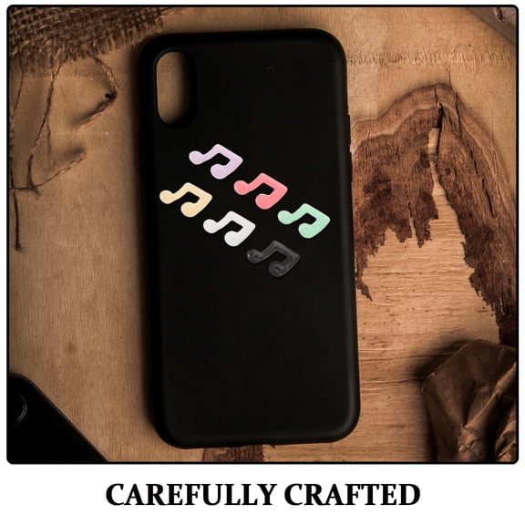 OUNONA 54Pcs Musical Note Embellishments Resin Charms for Jewelry Making Phone Case Accessories