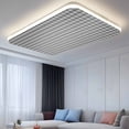thumbnail image 2 of Geometric Lattice Magnetic Fluorescent Light Covers for Ceiling Lights 2x4Ft, Black Grey Classic Farmhouse Plaid Office Classroom Kitchen Drop Ceiling Light Covers Lighting Filters Shade Panel 1 Pack, 2 of 9